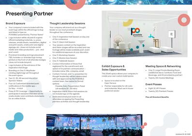 Inside Possible’s pitch for $500,000 Cannes-style sponsorships